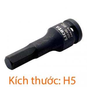 Đầu tuýp 1/2" lục giác chìm loại 78mm H5 LICOTA