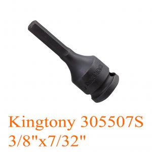 Đầu tuýp lục giác đen 3/8"x7/32" Kingtony 305507S