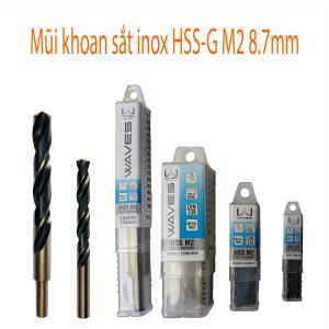 Mũi khoan sắt inox HSS-G M2 8.7mm
