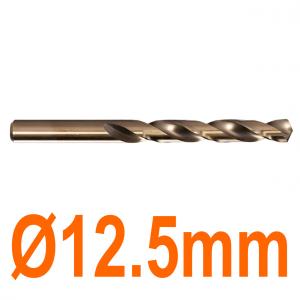 Mũi khoan chuyên inox Ø12.5mm phủ coban vàng Senka