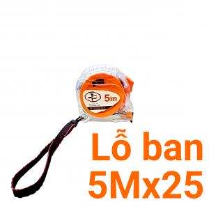 Thước kéo chống va đập lỗ ban 5Mx25 Kimfong