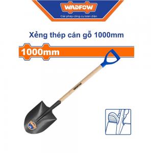 Xẻng thép cán gỗ 1000mm Wadfow