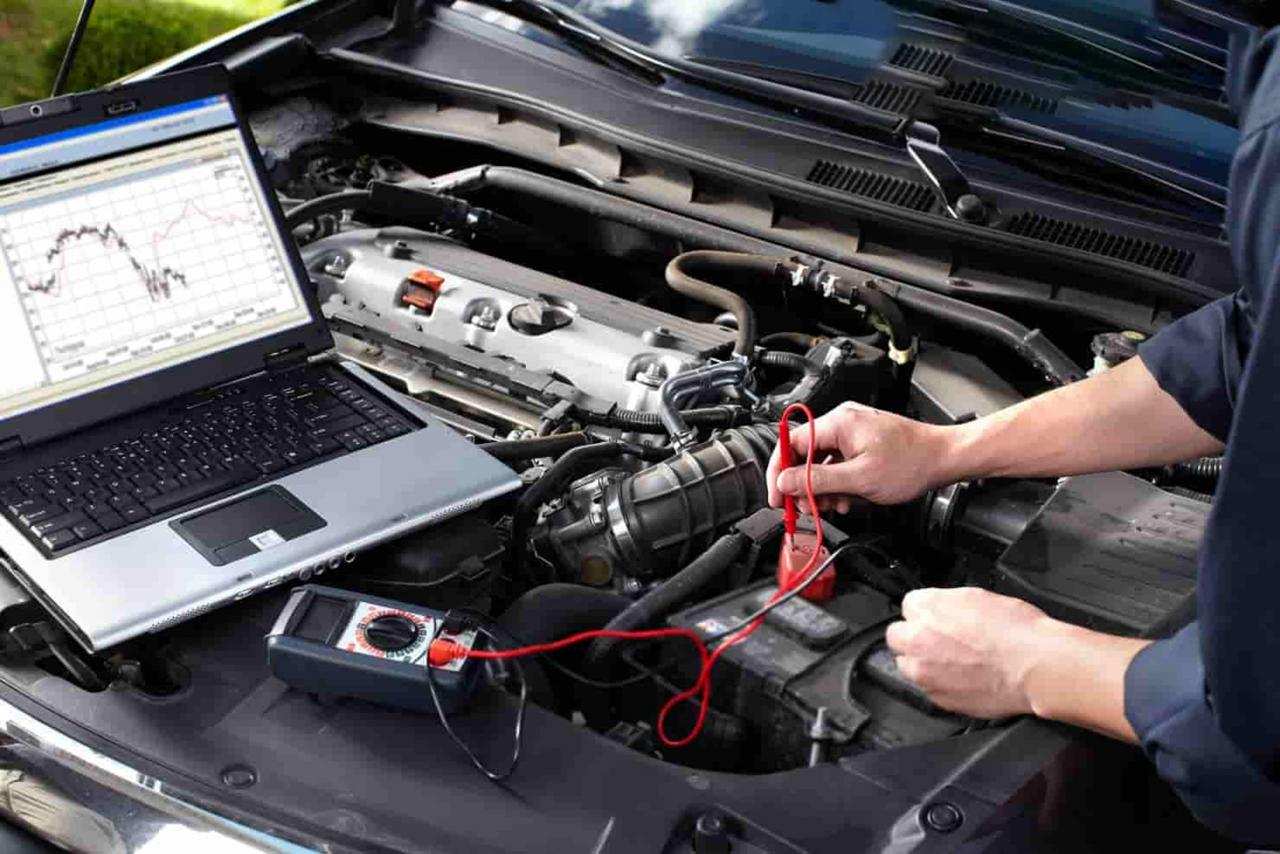 Ảnh sửa xe ô tô: Hình ảnh công cụ chẩn đoán ô tô OBD