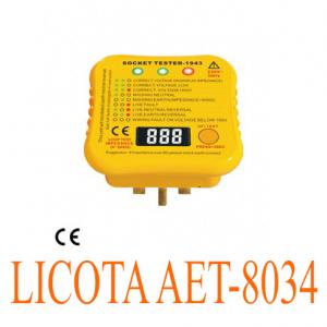 Thiết bị kiểm tra ổ cắm điện LICOTA AET-8034