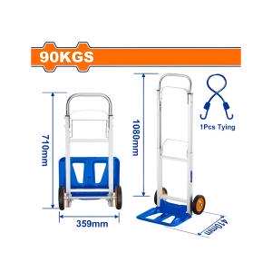 Xe đẩy tay có thể gập lại 90kg Wadfow