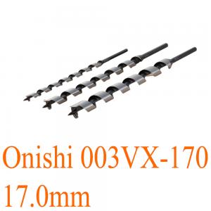 Mũi khoan xoắn ốc Ø17.0mm chuôi lục VX loại dài 300mm Onishi