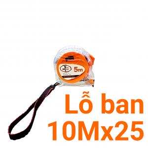 Thước kéo chống va đập lỗ ban 10Mx25 Kimfong