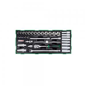Bộ tuýp và cần xiết 3/8" Toptul