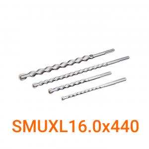 Mũi khoan bê tông dài lưỡi cắt chữ thập Ø16.0mm chuôi SDS-max Unika SDSMax UX 440mm