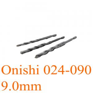 Mũi khoan bê tông cỡ lớn Ø9.0mm chuôi lục 6 ly 130mm Onishi