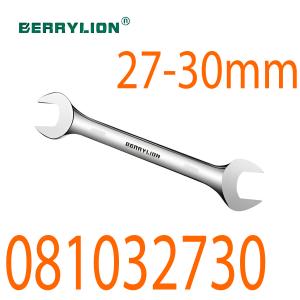 Cờ lê 2 đầu miệng xi bóng 27-30mm Berrylion 081032730