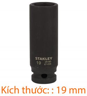 Đầu tuýp 1/2" impact deep socket 19mm Stanley STMT87506-8B