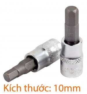 Đầu típ LICOTA 1/2" ra đầu lục giác 10 mm