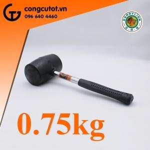 Búa cao su cán sắt lớn 0.75kg