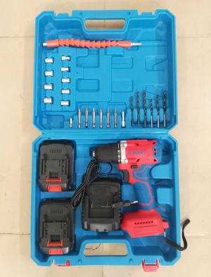 Máy khoan pin 21V C-Mart W0049 kèm phụ kiện