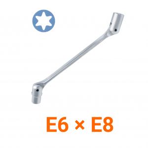 Điếu lỗ 2 đầu sao lắc léo E6 × E8 LICOTA