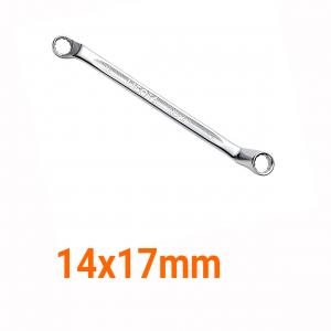 Cờ lê 2 đầu vòng nghiêng 75 độ 14x17mm LICOTA