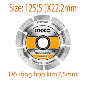 Đĩa cắt gạch khô Ingco DMD011252