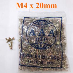 Vít gỗ vàng ren thưa 1kg 2P (6#20)