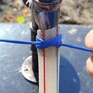 Cách buộc dây vải nối ống nước mềm vào vòi nước chắn chắn không dò