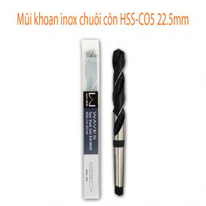 Mũi khoan inox chuôi côn HSS-CO5 22.5mm