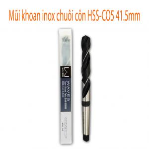 Mũi khoan inox chuôi côn HSS-CO5 41.5mm