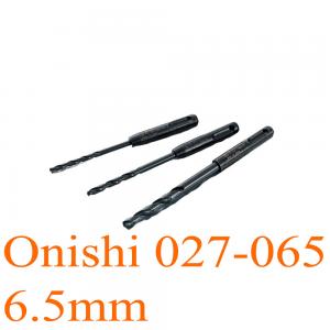 Mũi khoan sắt thép Ø6.5mm chuôi gài 140mm Onishi