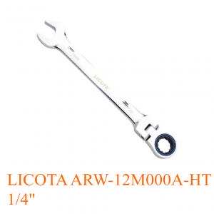 Cờ lê vòng miệng tự động 1 chiều lắc léo 1/4" LICOTA