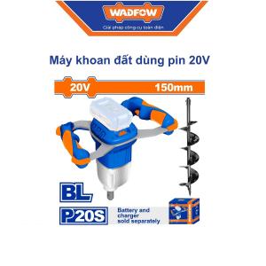 Máy khoan đất dùng pin 20V Wadfow