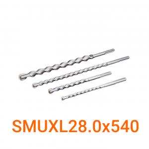 Mũi khoan bê tông dài lưỡi cắt chữ thập Ø28.0mm chuôi SDS-max Unika SDSMax UX 540mm