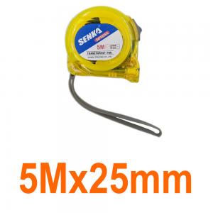 Thước cuộn lỗ ban 5Mx25mm Senka