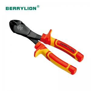 Kìm đầu to cách điện VDE 7"175mm Berrylion 030215175