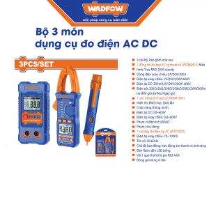 Bộ 3 món dụng cụ đo điện AC DC Wadfow