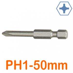 Đầu bắt vít 4 cạnh PH1 x 50mm LICOTA