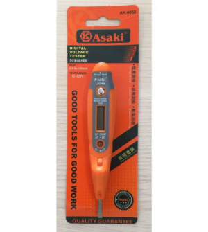 Bút thử điện đa năng cao cấp Φ3.5 x 125mm 12 – 220V Asaki AK-9058