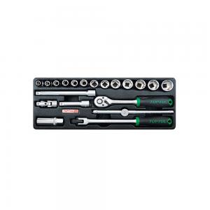 Bộ tuýp lục giác 3/8" 20 chi tiết Toptul