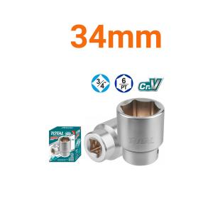 Đầu tuýp lục giác 3/4" 34mm Total