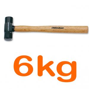 Búa lục giác 6kg cán gỗ Crossman