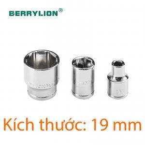 Đầu tuýp 19mm Berrylion 081703019