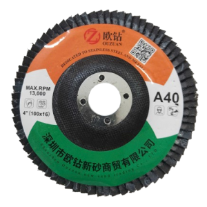 Nhám xếp OZ lưới đen 4 inch 40#