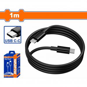 Dây cáp sạc USB type-C sang type-C 1M Wadfow WUB1502