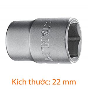 Đầu tuýp 1/2" 22mm, 6pt Stanley STMT72947-8B