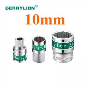 Tuýp đầu bông băng xanh 1/2"- thép CRV 10mm Berrylion 081702010