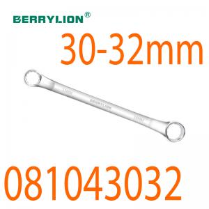 Cờ lê 2 đầu vòng xi bóng 30-32mm Berrylion 081043032