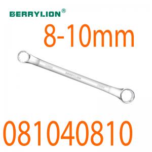 Cờ lê 2 đầu vòng xi bóng 8-10mm Berrylion 081040810