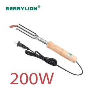 Mỏ hàn dẹp cán gỗ 200W