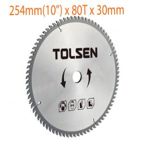 Đĩa cắt gỗ 254mm*80 răng TOLSEN 76560