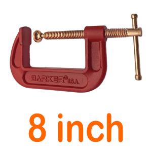 Cảo chữ C thép dẻo 8 inch BARKER USA 68-608