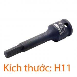 Đầu tuýp 3/8" lục giác chìm loại 78mm H11 LICOTA