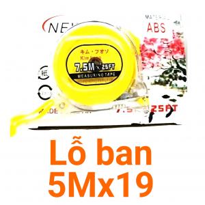 Thước kéo trong Kimfong 5Mx19 lỗ ban